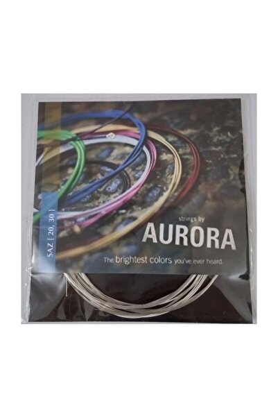 Aurora Abt020 0.20 Bağlama Teli Uzun Sap Beyaz Bamlı