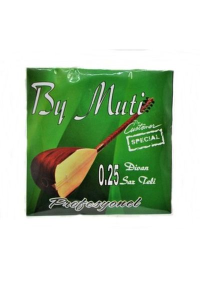 BY MUTİ От Muti Mt-25 Divan Teli 0,25 White Bam Bamlı