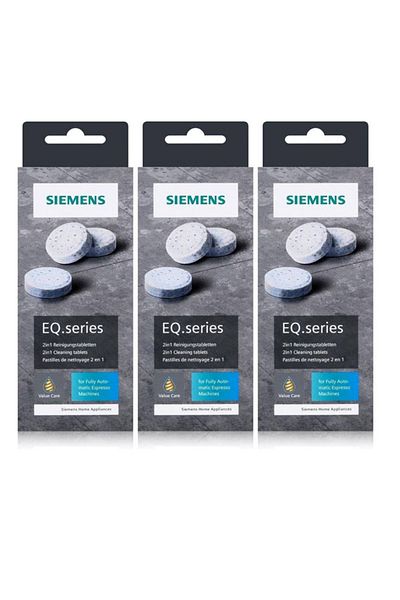 Siemens Lime Cleaning Tablet Set for Bosch Automatic Coffee Machines