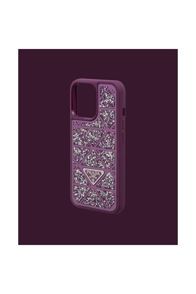 DUKKANCASE Purple Stone Phone Case - Dk014 - iPhone 14 Promax
