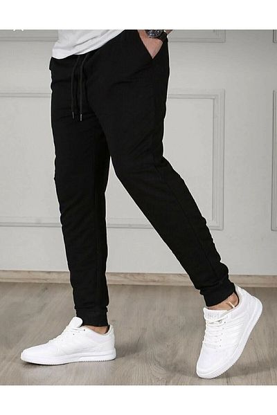qavnas Pantaloni de sport unisex, cu croiala relaxată