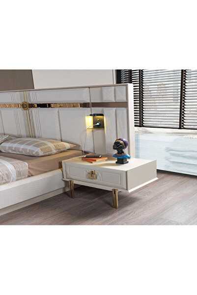 mobilyabazari Sedef Yatak Odası Takımı 2 Adet Komodin
