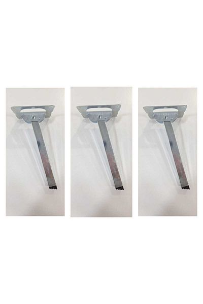 ARON (3 PCS) Metal Folding Legs Floor Table And Sink Stand 21cm Height