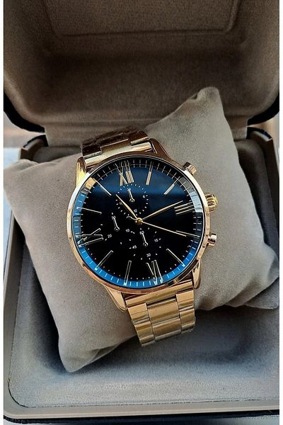 Bimodabu Roman Numeral Men's Clock