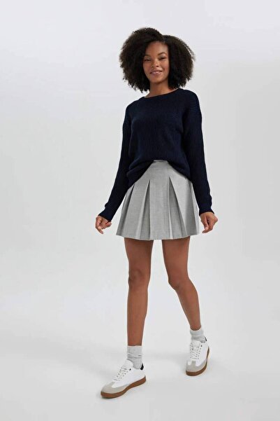 DeFacto H6905AZ/NV58 Γυναικείο πουλόβερ Defacto NAVY