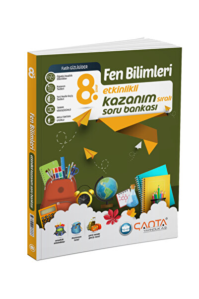 Çanta Yayıncılık Çanta Yayınları 8 Sınıf Fen Bilimleri Etkinlikli Soru Bankas...