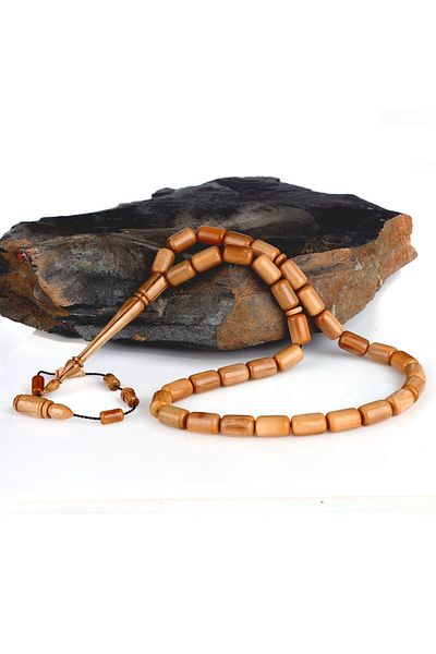 Tesbihsepetim COMPLETE MASTER HANDWORKING CAPSULE CUT CATTLE FEMALE Rosary