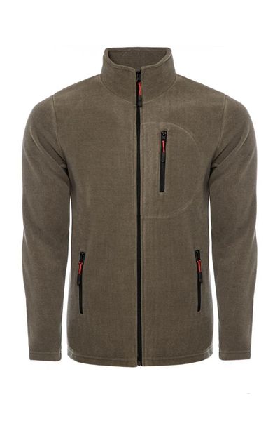 pandy Unisex Fleece Full Zipper 3 Pocket Outdoor Fleece Jacket