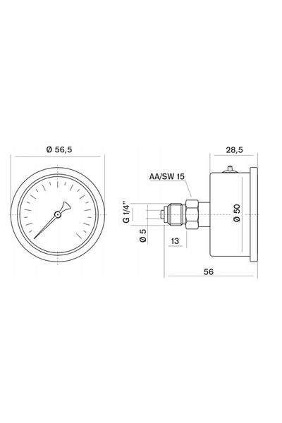 Pakkens - Turbo Pressure Gauge