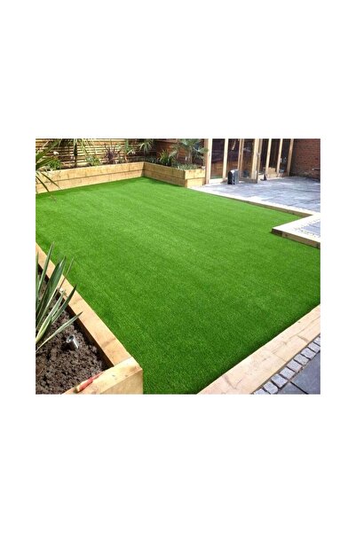 GÜVEN Balkon Bahçe Suya Dayanıklı 7 mm Yapay Çim Halı Suni Çim Halı 7 mm