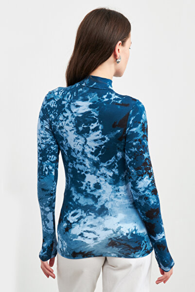 Yefrastore Body de damă de noapte boem cu modele de degete