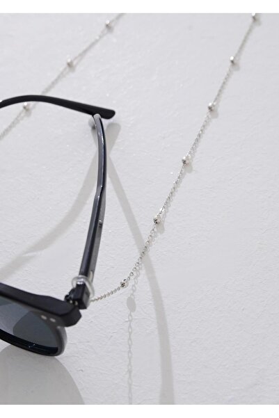 Duke Nickle Silver Beaded Glasses Chain