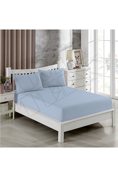 Umateks King Size Elastic Sheet Set 2 Pillowcases