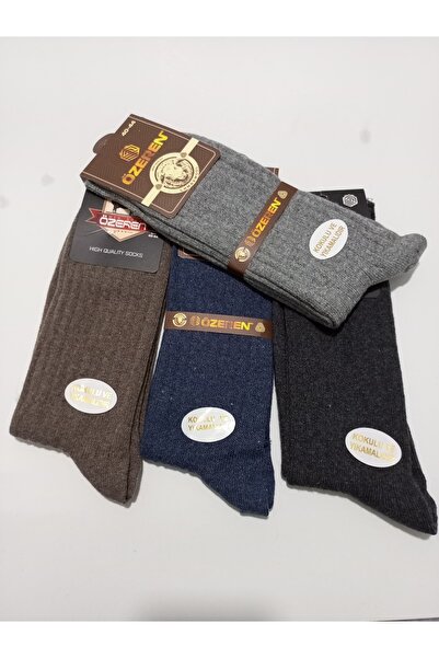 Özeren Çorap Men's Wool Socks 4-Pack