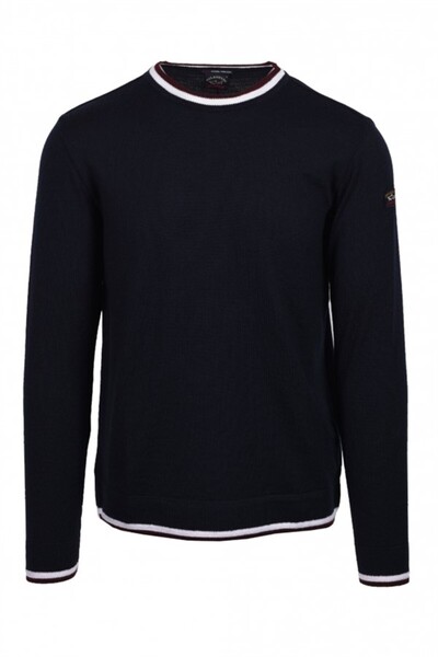 PAUL&SHARK Men's Knitted Roundneck C.W.Wool Sweater