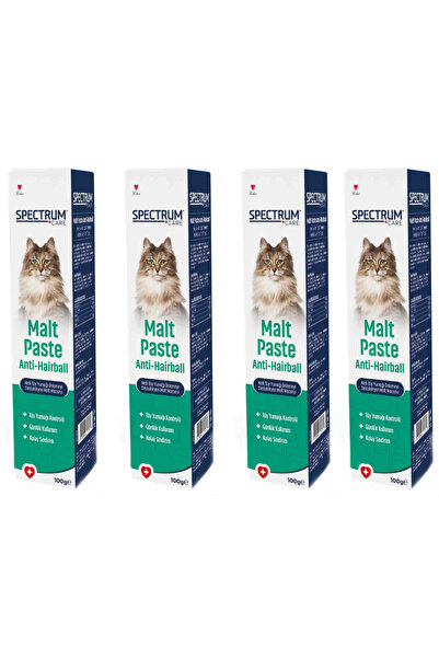 Spectrum Care Anti-Hairball Kedi Tüy Yumağı Önlemeyi Destekleyen Malt Macunu ...