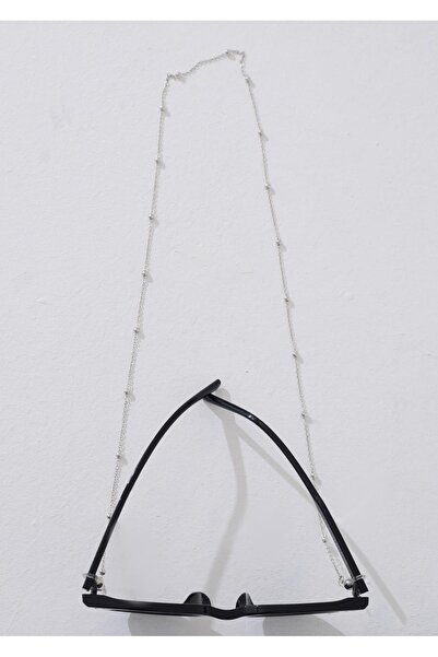 Duke Nickle Silver Beaded Glasses Chain