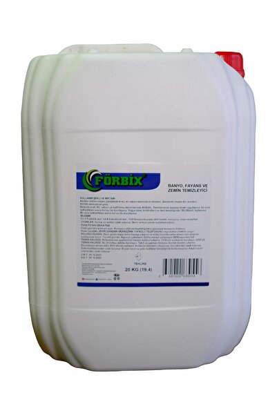 FÖRBİX Forbix Banyo Fayans Ve Zemin Temizleyici 20 Kg