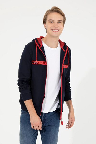 U.S. Polo Assn. Мъжки тъмносин суичър