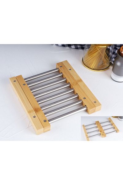 GaleriaHome Bamboo Frigo Trivet 21x22