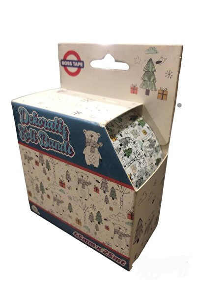 Boss Tape DEKORATİF KOLİ BANDI (AYICIK) 45MM*25MT