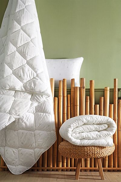 Puffy Bamboo Feel Double Quilt