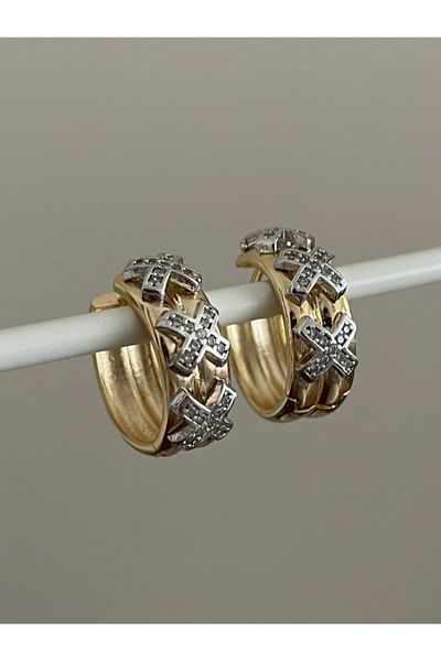 zeynep Z&D ACCESSORY XOXO Xuping Zircon Stone Earrings