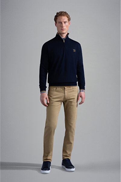 PAUL&SHARK Men's Zipper Pullover - C.W.Wool