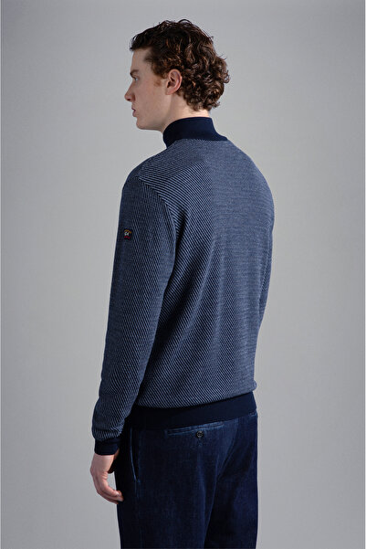 PAUL&SHARK Men's Zipper Pullover - C.W.Wool