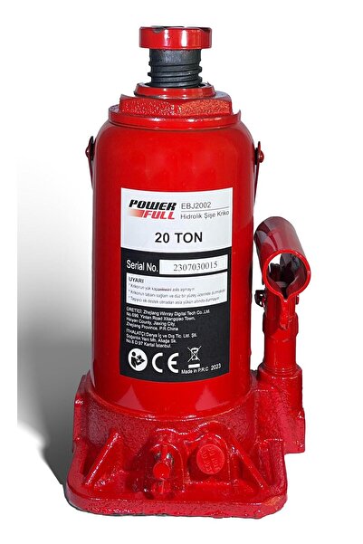 POWERFULL 20 Ton Hidrolik Şişe Kriko