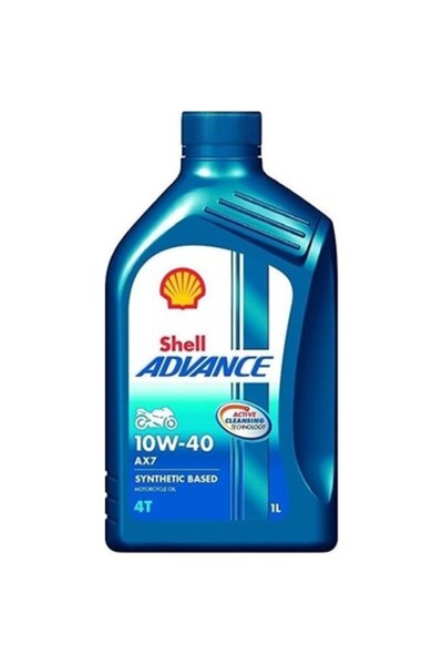 SHELL ADVANCE 4T AX7 10W/40 (SM/MA2) (1 LT) 550053815
