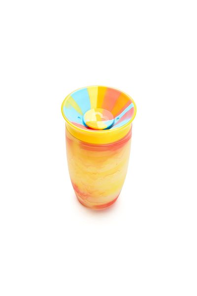 Munchkin Miracle 360 °   Tropical Glass - 12 Months 296ml (Limited Production)