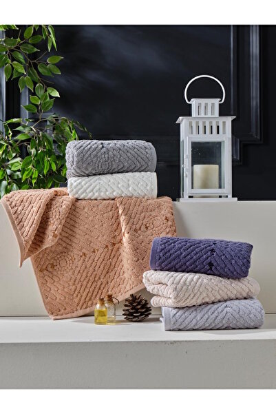 Nuşa Sırma 100% бавовна, кучеряве, 50x90, упаковка по 6 штук, рушник