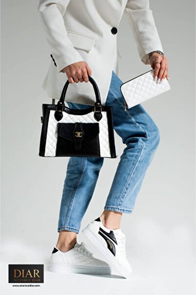 brandy outlet طقم شنطة احذية نسائية 3 قطع