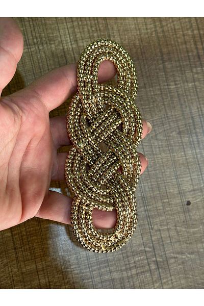 Gönülden Tasarım 14X6 CM PUDDLE CHAIN JACKET CLOTHING SEWING ACCESSORY