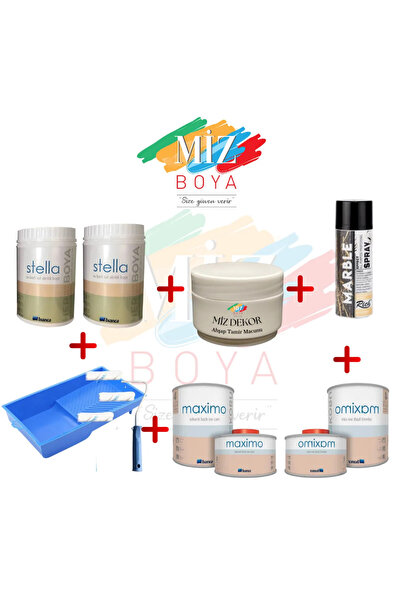 Bianca Stella Boya Seti Her Renk Mevcuttur