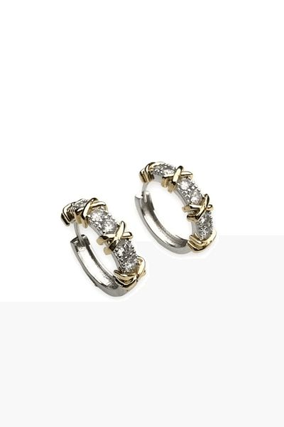 krtş XOXO model hoop earrings