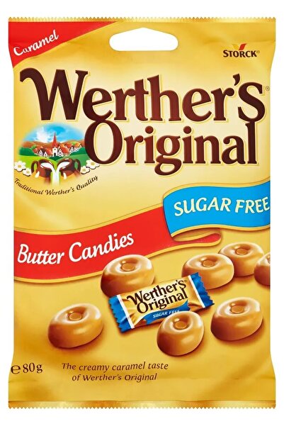 Werther's Original Original Butter Candies Sugar Free 80GR
