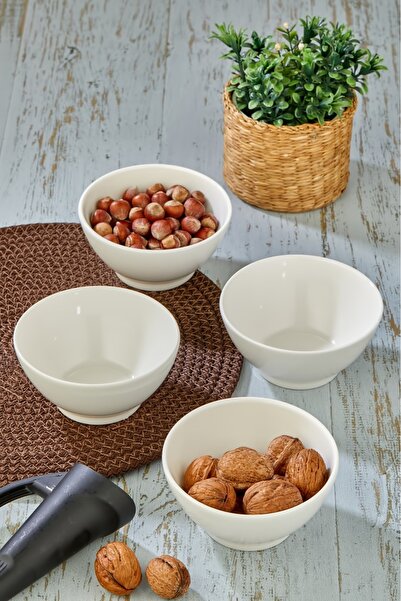 Cooker طقم كوكي فاخر مكون من 6 قطع من البورسلين مقاس 12 سم