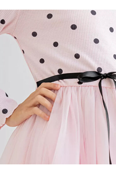 nc gift Baby Girl Child Polka Dot 4 Seasons Flexible Lycra Fluffy Tutu φόρεμα