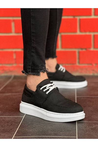 modalem -042 Lace-Up Black Casual Men's Shoes 47370