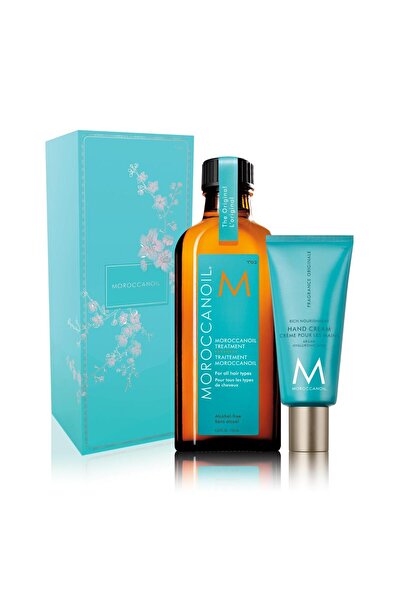 Moroccanoil Mo Lunar Set (TREATMENT SAÇ YAĞI 100ML VE FRANGANCE ORİGİNAL EL K...