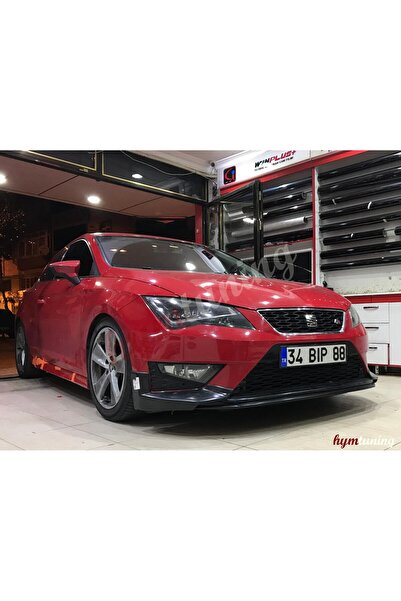 HYM TUNİNG Seat Leon FR 2012- Dinamic Model Ön Tampon Altı Lip Karlık Siyah