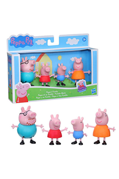 Peppa Pig Ve Ailesi Dörtlü Figür Seti F2171-F2190