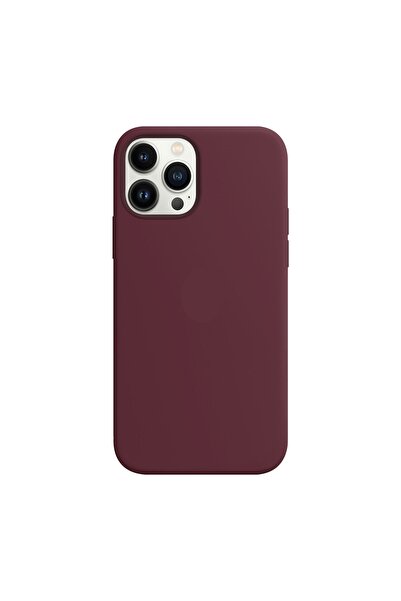 TechnoZone iPhone 12 Pro Max Uyumlu Silikon İçi Kadife Lansman Kılıf
