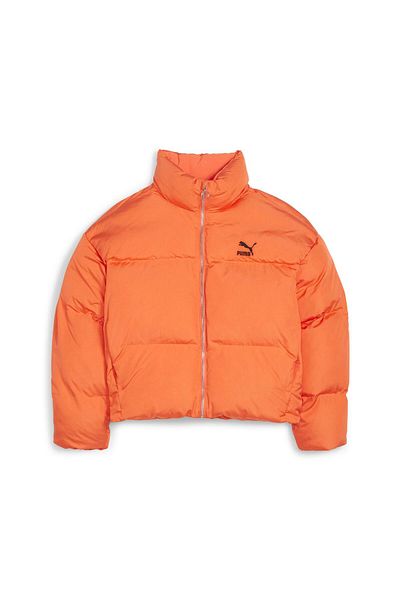 Puma Classics Oversized Puffer Jacket Hot Hea