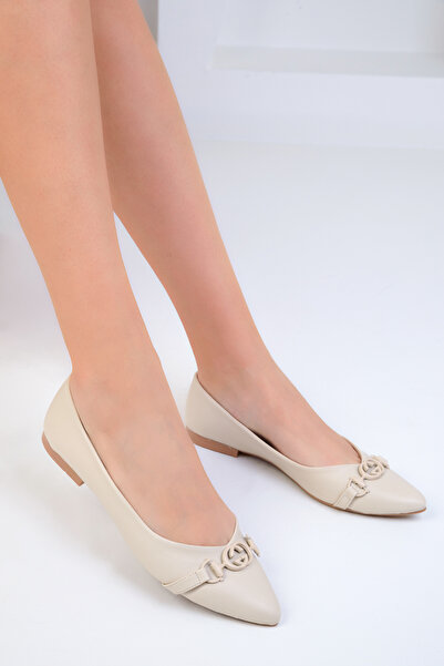 SOHO Bézs női balerinák 18715