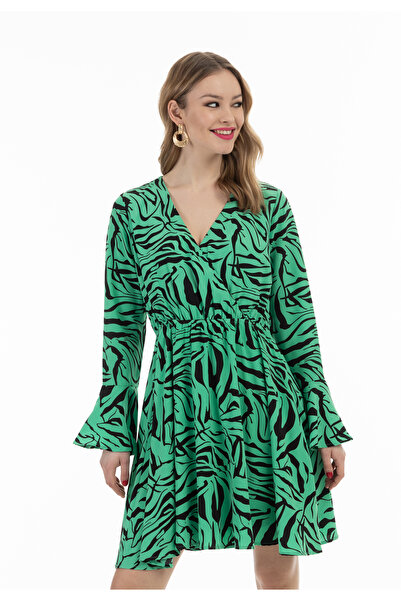 Faina Kleid - Sookie s potiskem Zebra