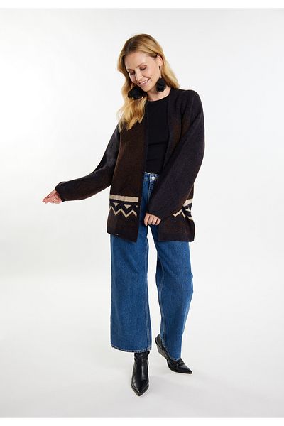 USHA FESTIVAL Strick Cardigan carnea