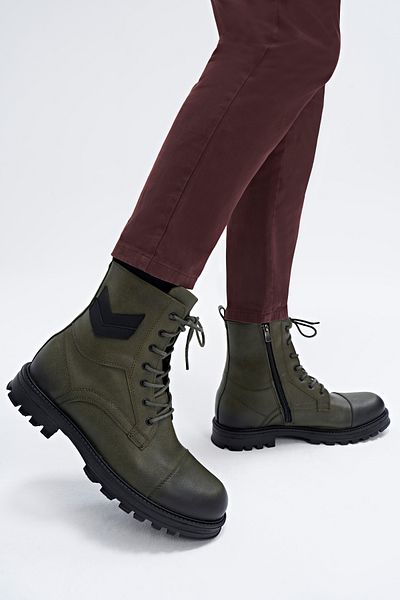 Yaya by Hotiç Khaki Men's Boots 02BOY252470A880